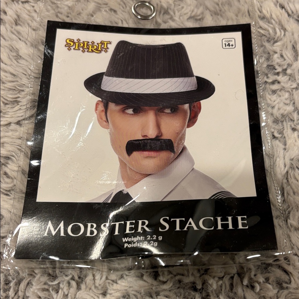 Spirit Black and White‎ Mobster Stache Set